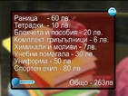 Над 260 лв. излиза оборудването на детето за първи клас