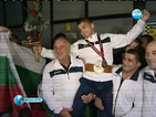 Посрещнаха с овации медалистите от Световното първенство по борба
