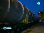200-тонна платформа прекоси Бургас