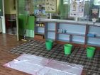 Проливните дъждове наводниха две детски градини в Разград