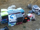Близо 7000 дрехи менте задържаха българските митничари
