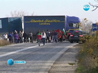 Изграждането на бежански лагер вдигна на протест жителите на Телиш