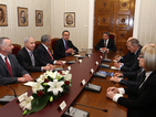 Президенти и парламентарни шефове гостуваха на Росен Плевнелиев
