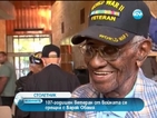 107-годишен ветеран се срещна с президента Барак Обама
