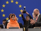 Малала получи наградата “Сахаров” на церемония в Страсбург