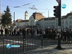 Уволнените корабостроители в Бургас блокираха кръстовище
