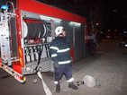 Пожар горя в бившата столова на 9-и Пловдивски пехотен полк