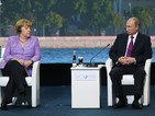 Путин и Меркел обсъдиха ситуацията в Киев