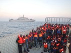 Над 1 000 имигранти бяха спасени край италианския бряг