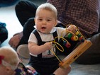 Британското кралско бебе на игра в Нова Зеландия
