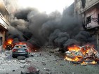 Най-малко 25 души загинаха при взривове в Хомс