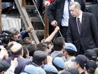 Ердоган обиди демонстрант в Сома с антисемитска ругатня
