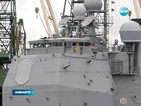 Американски боен кораб акостира във Варна