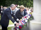 Меркел благодарила на съюзниците за саможертвата им срещу нацистите