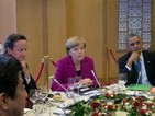 Обама обсъди с Меркел и Камерън нови санкции срещу Русия