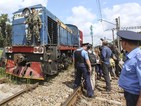 Влакът с телата на жертвите от полет MH17 пристигна в Харков