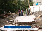 Стена затрупа работник в Пловдив
