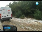 "Моята новина": Силен дъжд валя и по Южното Черноморие