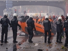 Четирима ранени при протеста в Брюксел