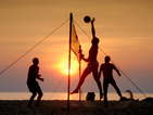 Първият в България закрит корт за плажен волейбол отвори врати