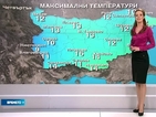 Прогноза за времето (25.12.2014 - сутрешна)