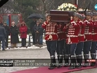 Внесоха ковчега на президента Желев в храм-паметника
