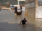 Западна Гърция е под вода