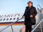 Ангела Меркел отнесе мирния план за Украйна на Обама