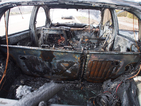 Лек автомобил горя в Търново