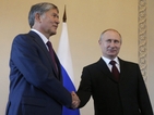 Путин се появи – започна срещата му с президента на Киргизстан