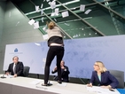 Нападнаха президента на Европейската централна банка