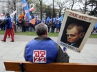 Няколко синдикални протеста се състояха във Варшава