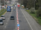 Стеснява се за движение участък от бул. "Ботевградско шосе"