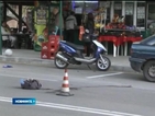 Скутер блъсна възрастен мъж на пешеходна пътека
