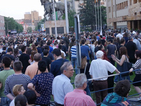 Хиляди на протест срещу Груевски в Скопие