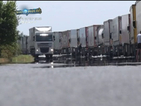 Километри колони камиони по границата с Турция