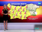 Прогноза за времето (21.07.2015 - сутрешна)