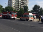 Голям пожар избухна в Пловдив (СНИМКИ)