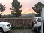 Горски пожар наложи евакуация на 1400 души в Испания