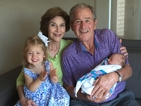 Бившият президент Джордж У. Буш стана дядо на втора внучка