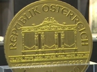 Как изглежда най-голямата златна монета в Европа?
