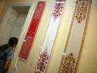 Сакрални украински кърпи в Етнографския музей в София