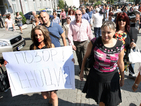 Недоволни от здравната реформа - на протест, организиран от БСП