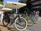 Среща с градски велосипед на бул. "Витоша"