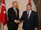 Мерки срещу бежанския поток обсъди Цацаров с турския президент Ердоган