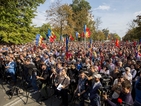 20 000 протестираха срещу правителството в Молдова