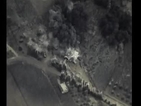Уникални кадри от дрон на руските удари срещу Сирия