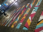 Преобразиха пешеходна пътека в София
