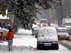 Пухкав сняг покри Южна Полша