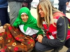 105-годишна афганистанка в бежански лагер в Хърватия